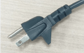 5 15P American Three Prong With Strain Relief Power Cord