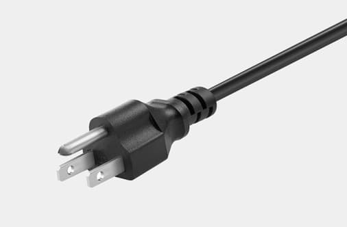 American Three Prong 5 15P Power Cord