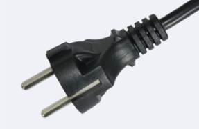 European Straight French Power Cord