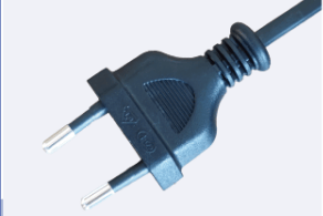 European Two Round Pin Power Cord